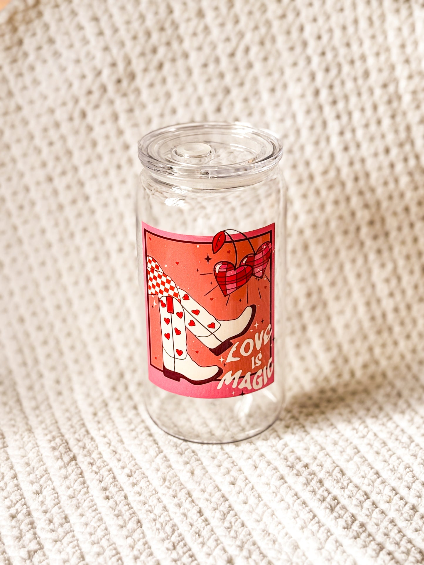 love is magic glass