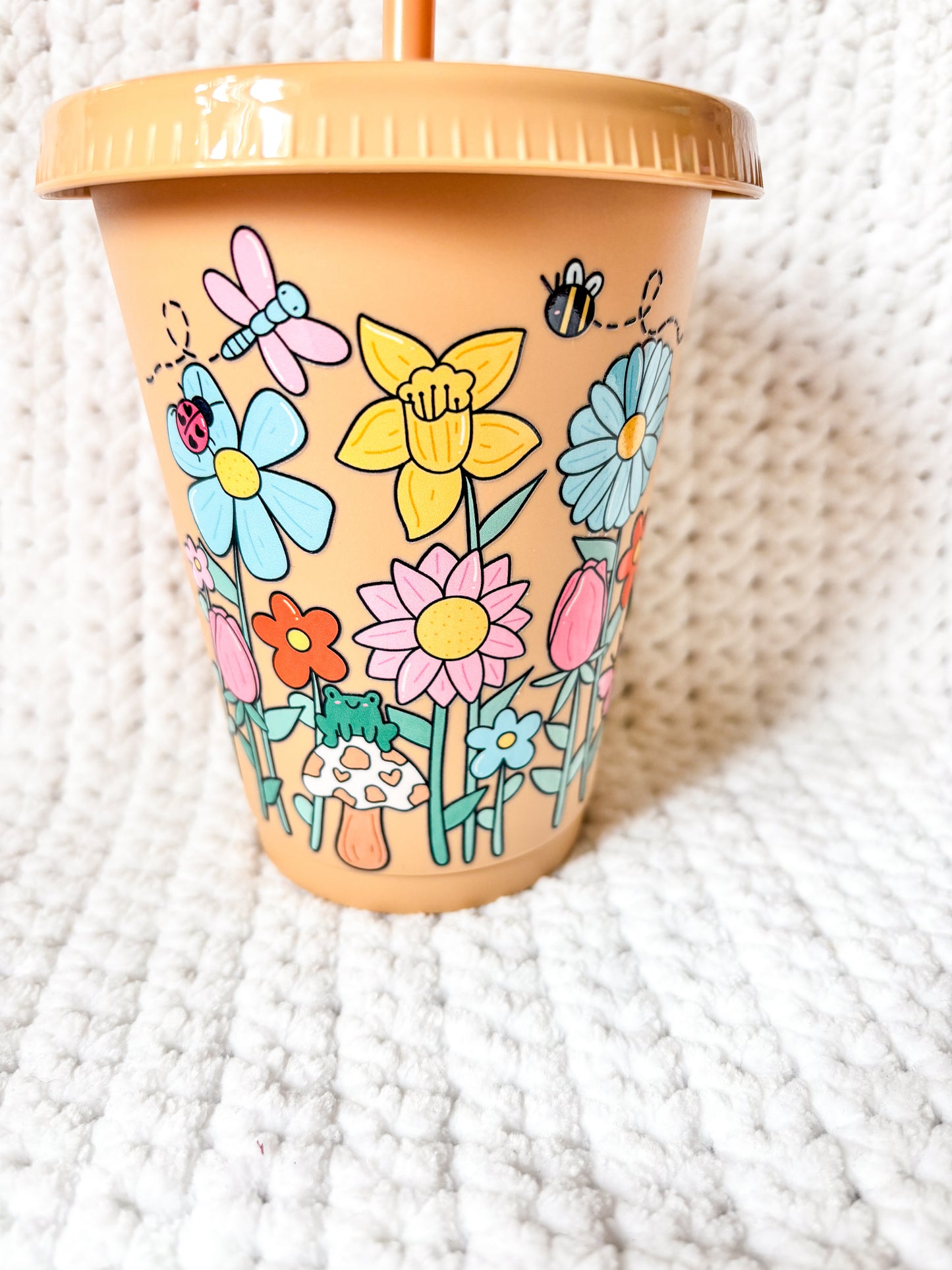 Flowers & Bugs Cold Cup