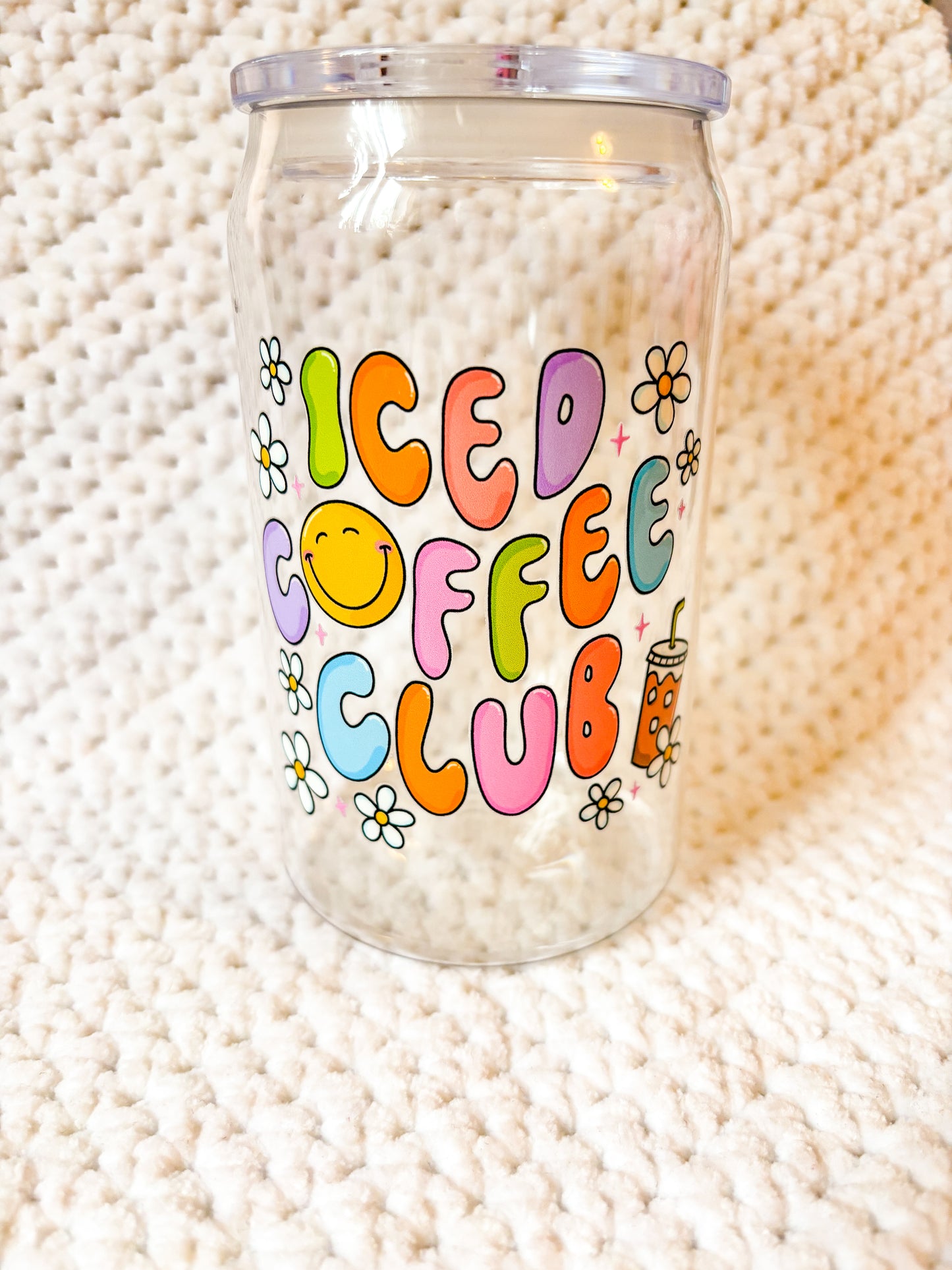 Iced Coffee Club Libbey Glass